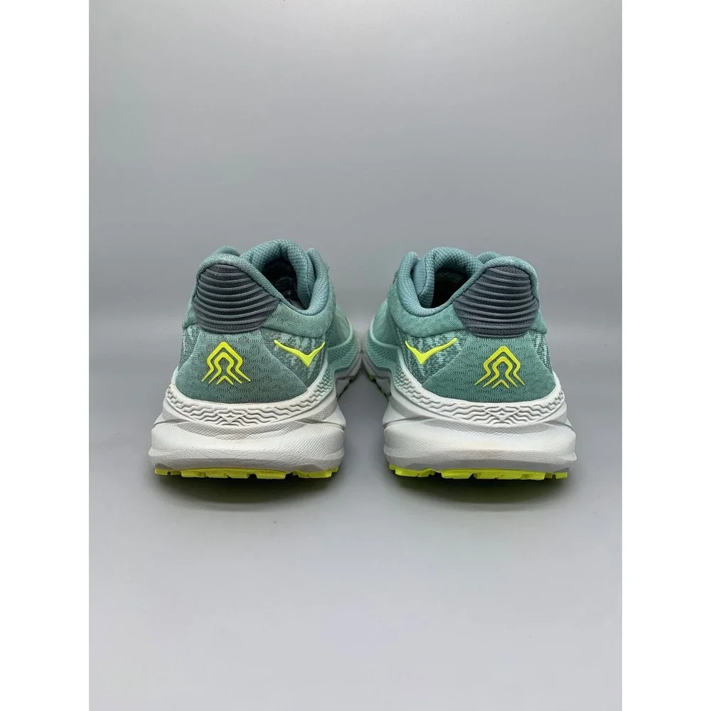 Hoka One Challenger ATR 7 Green Trail Running Shoes Women's Sz 7.5B